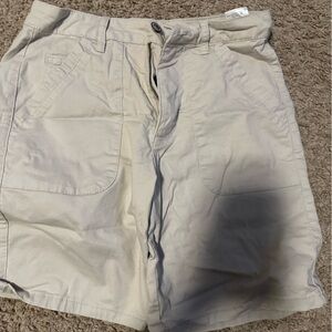 Tan Cargo Shorts